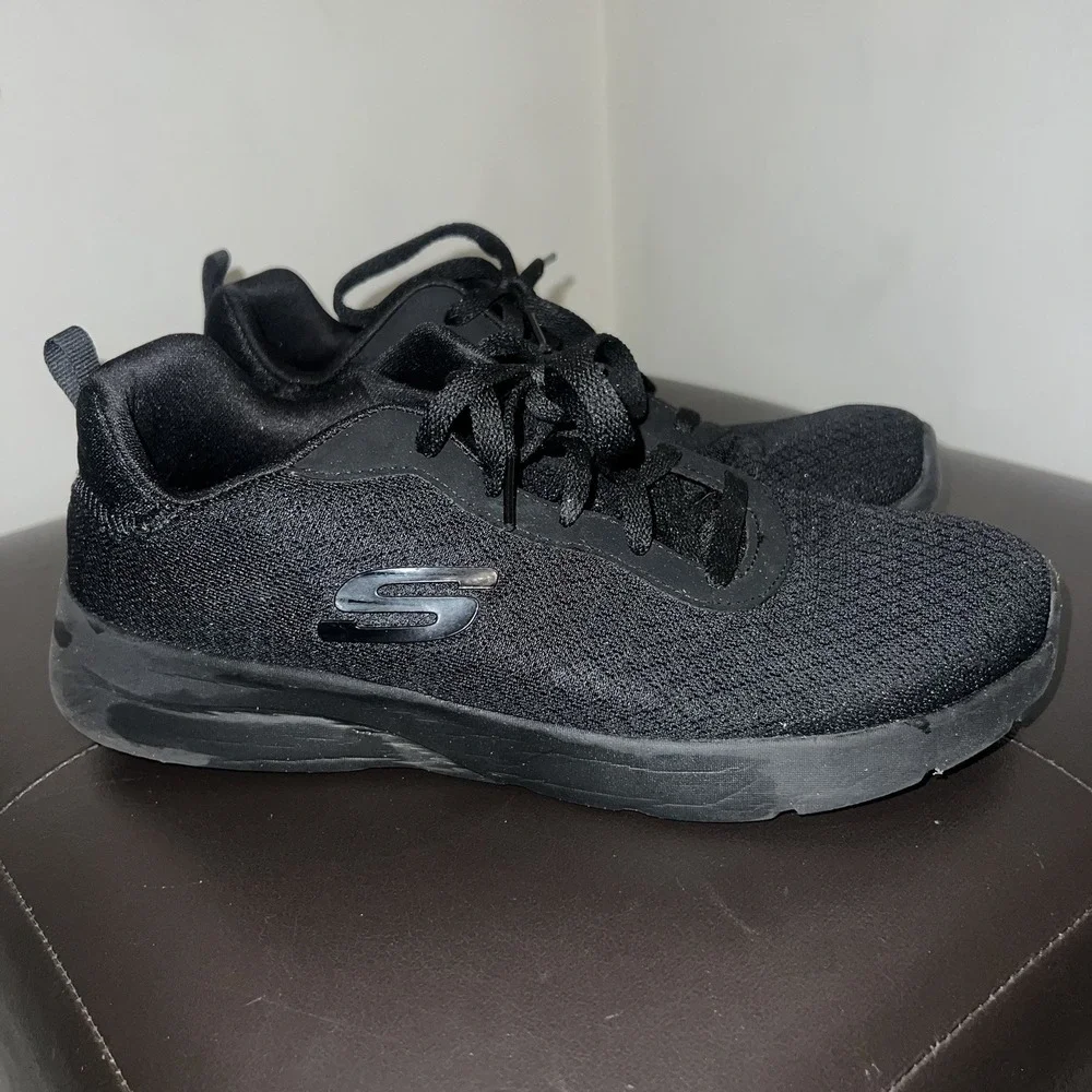 Skechers Womens Work Shoes Black Size 10 Slip Resistant‎